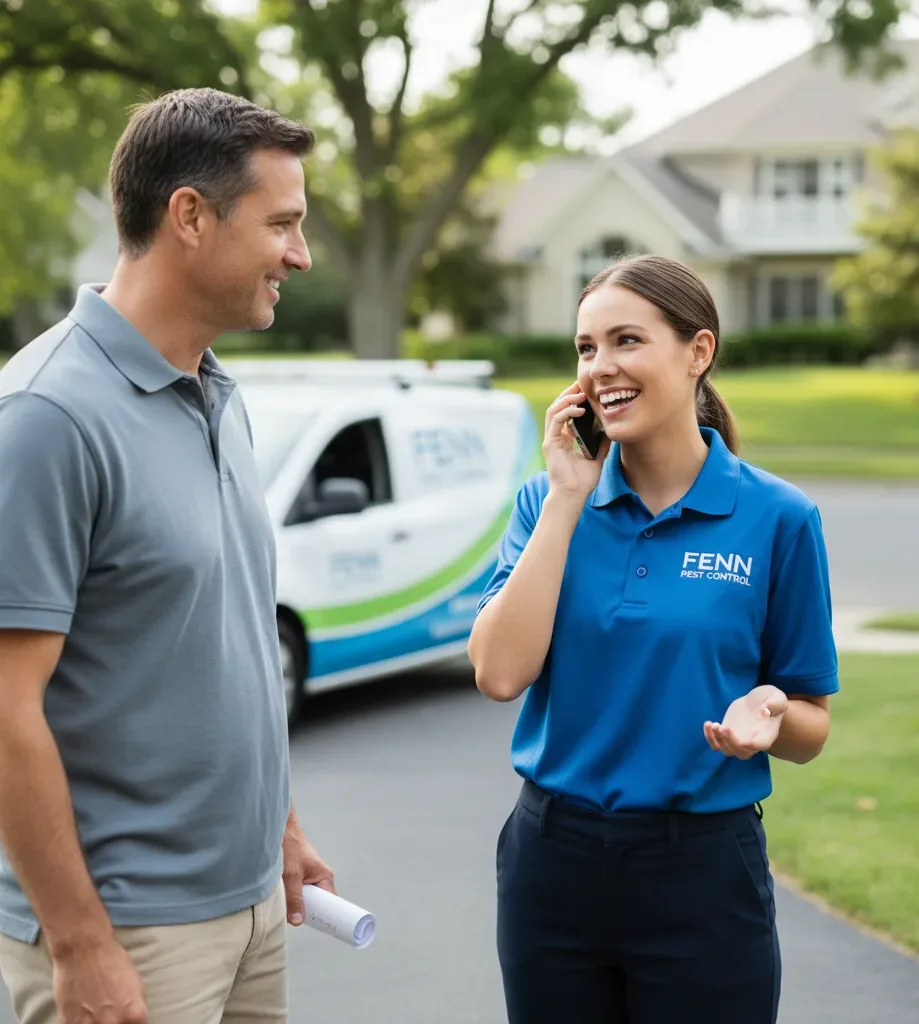 Fenn Pest Control customer support in Cheswick